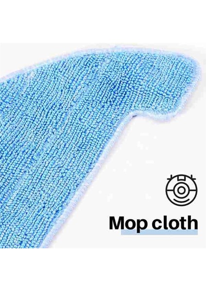 Ilıfe A4 A4 A4S A40 A40 Robotik Vacuma Seğriçi Ecovacs CEN550 Ana Fırça Mop Bezi Yan Fırça A (Yurt Dışından)