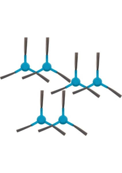 6 Adet Xiaomi Için Uygun Robot Viomi VXVC05-SJ Yan Fırça Aksesuarları (Yurt Dışından)