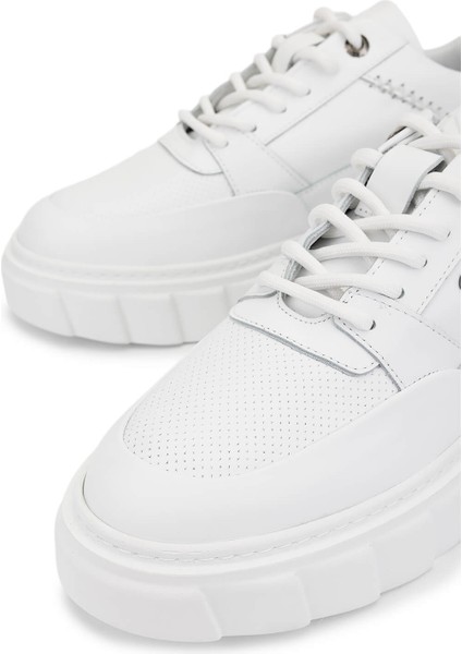 Erkek Hakiki Deri Beyaz Sneakers & Spor Ayakkabı 352 23023 Erk Ayk SK25-26 Beyaz Dr modelleri