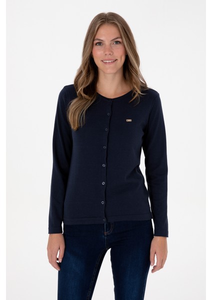 Kadın Lacivert Hırka (Triko) 50307719-VR033