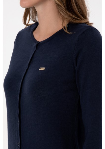 Kadın Lacivert Hırka (Triko) 50307719-VR033