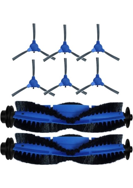 Cecotec Conga 2290 Robot Vakum Süpürge Yedek Parçaları Için Ana Silindir Fırçası ve Yan Fırça (Yurt Dışından)