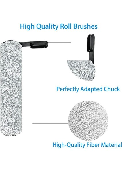 2pcs Tineco Bir Kat S7/S7PRO Yıkanabilir Silindir Fırçası (Yurt Dışından) modelleri