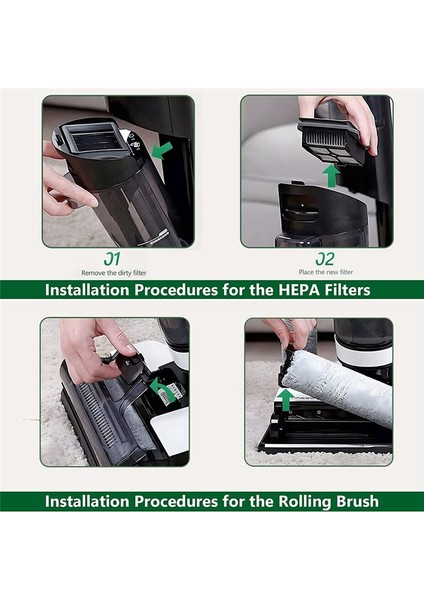 Tineco Zemin Için Fırça Silindiri Yedek Parçaları Bir S5 Kablosuz Islak Kuru Elektrikli Süpürge (Yurt Dışından) fırsatları