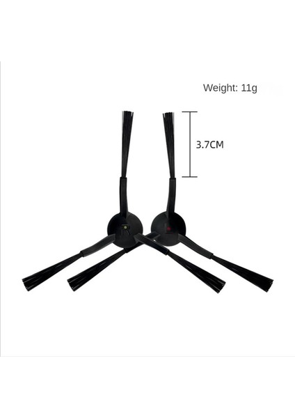 Xiaomi Lydsto Için Yedek Parça G2 Ana Yan Fırça Hepa Dosya Paspas Bezleri Paçavra Toz Torbası Yedek Robot Vakumları Aksesuar (Yurt Dışından)