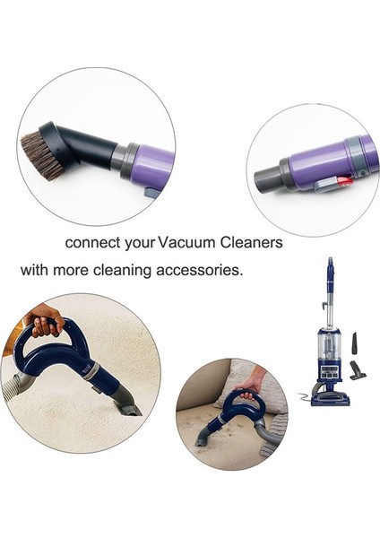 2pcs Adaptör Aksesuarları 32MM Adaptör Vakum Temizleyici Fırça Baş Adaptörü Köpekbalığı NV350 NV360 NV440 Serisi (Yurt Dışından) modelleri