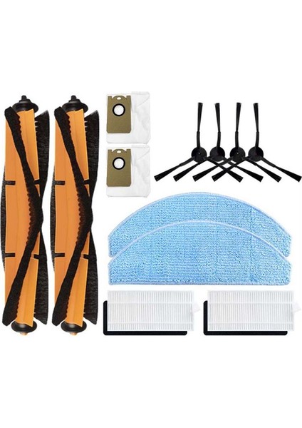 Xiaomi Lydsto Için G2 Ana Yan Fırça Hepa Filtre Mop Bezleri Paçavra Toz Torbası Yedek Robot Vakumları Aksesuar Yedek Parça (Yurt Dışından)