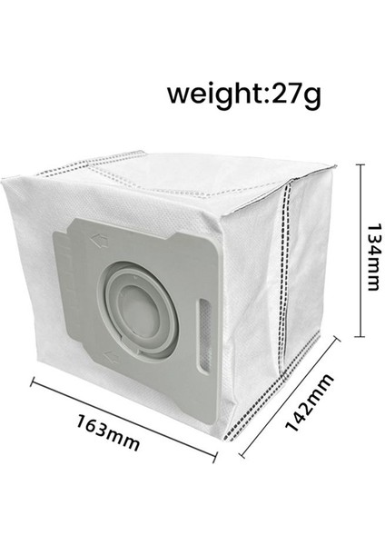 Irobot Için 24PCS Roomba I7+ I7 Plus I3 E5 E6 E7 S9 S9+ Robot Aktif Karbon Toz Torbası Vakum Süpürge Aksesuarları (Yurt Dışından) fırsatları