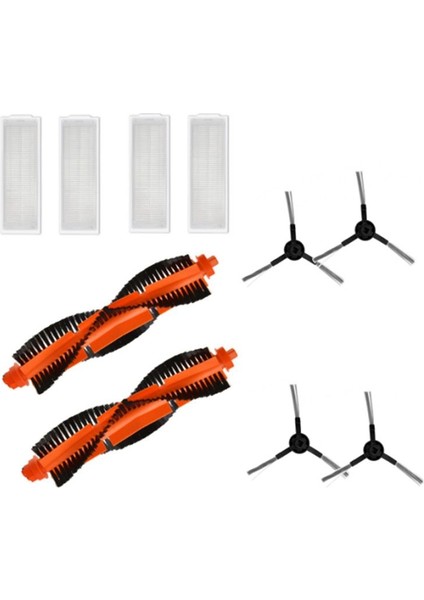 Roller Fırçalar Mop Bezi Hepa Filtresi Xiaomi Robot Vakum-Mop P STYTJ02YM Robot Vakum Süpürge Yedek Parçaları (Yurt Dışından)