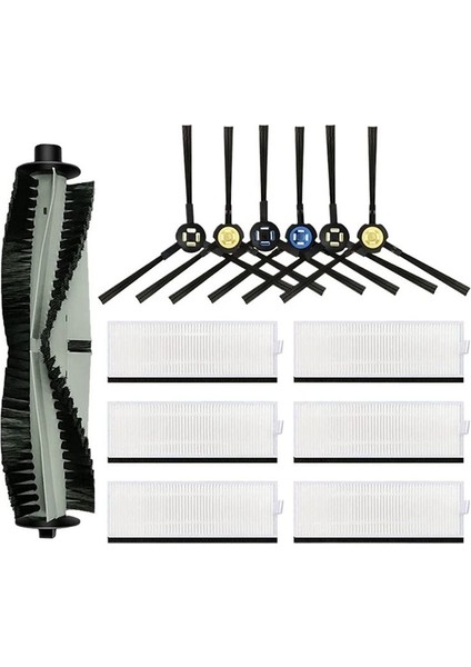 Ana Fırça Yan Fırça Filtresi Ilıfe A7/A9S/X785/X750/X800 Silvercrest Ssr1 Ssra1 Vakum Robot Temizleyicisi Için (Yurt Dışından)