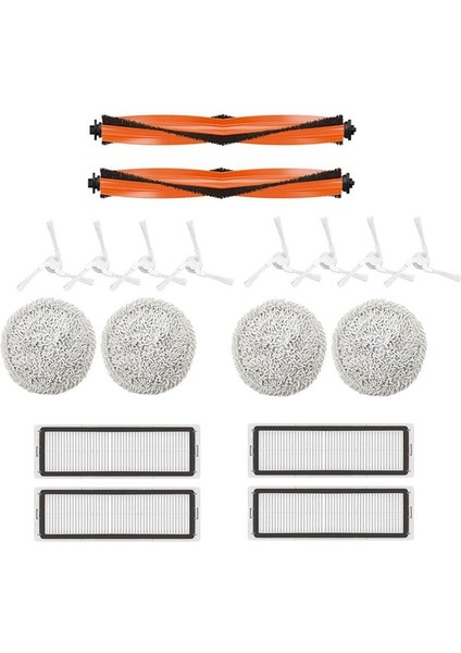 Xiaomi Için STYTJ06ZHM Robot Vakum Temizleyici Aksesuarları Ana Yan Fırça Hepa Filtre Paspas Temizleme Yedek Parçaları (Yurt Dışından)