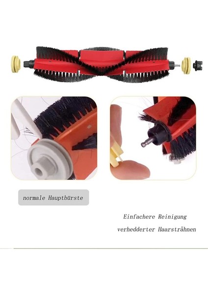 Yedek Parçalar Ana Fırça Yan Fırçası Roborock S5 S50 S51 S6 S5MAX E25 E35 Vakum Süpürge Aksesuarları (Yurt Dışından) fırsatları