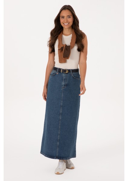 Kadın Yeşil Etek (Jean) 50309350-DN0030 modelleri