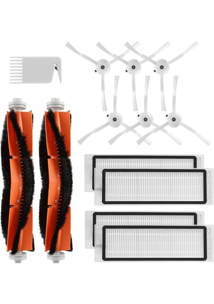 Yedek Parçalar Ana Fırça Yan Fırçası Roborock S51 S55 S5 S6 S5MAX Robot Vakum Süpürge Aksesuarları Için Hepa Filtresi (Yurt Dışından)