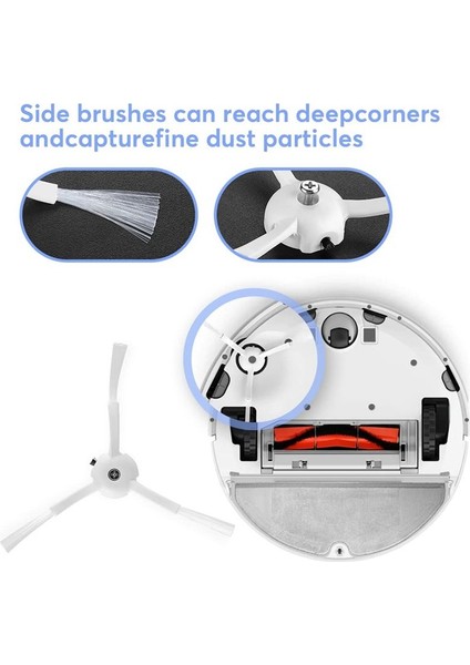 Yedek Parçalar Ana Fırça Yan Fırçası Roborock S51 S55 S5 S6 S5MAX Robot Vakum Süpürge Aksesuarları Için Hepa Filtresi (Yurt Dışından) fiyatları