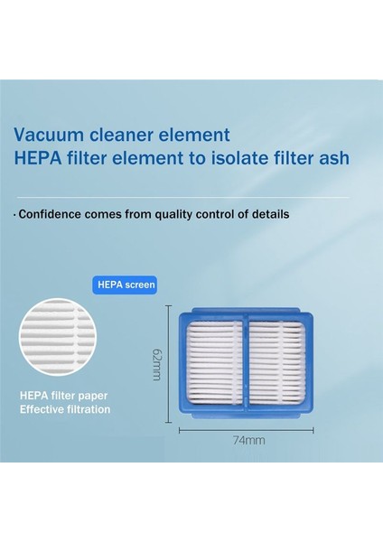 1pcs Yedek Arka Filtre Pamuk Aeg QX9-1-50IB/ALRG Için Uygun (Yurt Dışından) fiyatları