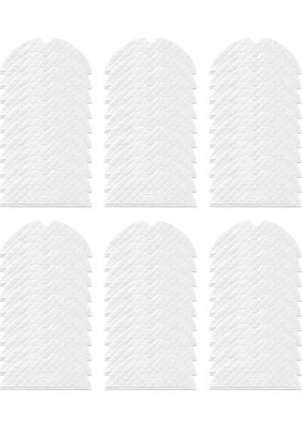 60PCS Xiaomi Mijia 1c/2c/1t/dreame D9 L10PRO Vakum Süpürge Yedek Parçalar Rag (Yurt Dışından)