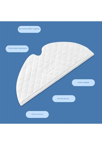 60PCS Xiaomi Mijia 1c/2c/1t/dreame D9 L10PRO Vakum Süpürge Yedek Parçalar Rag (Yurt Dışından) fiyatları