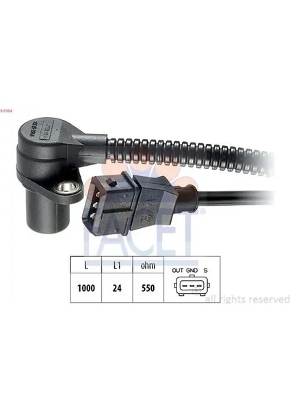 90164 Krank Sensoru 6238376 90493864