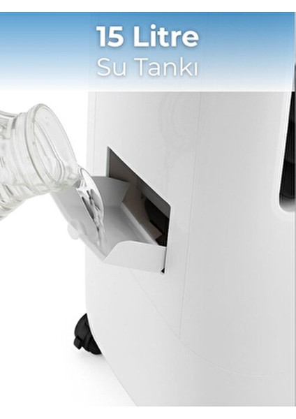 Hava Soğutucu FL1803R 10000 BTU İyonizerli 65 Watt Beyaz Renk Taşınabilir Cihaz indirimleri