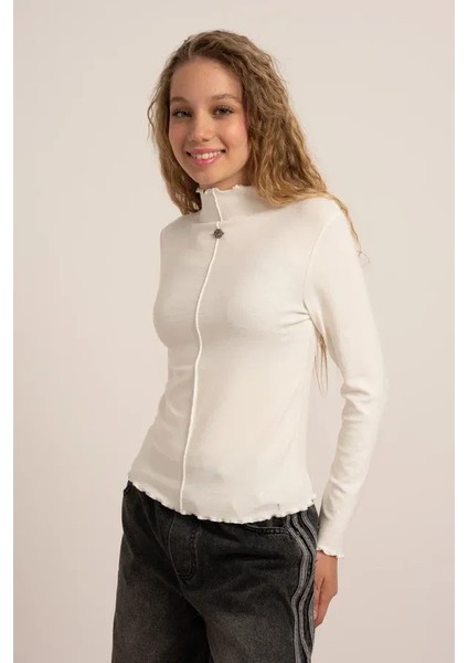 Kız Çocuk 7889 Nervüllü Bluz modelleri