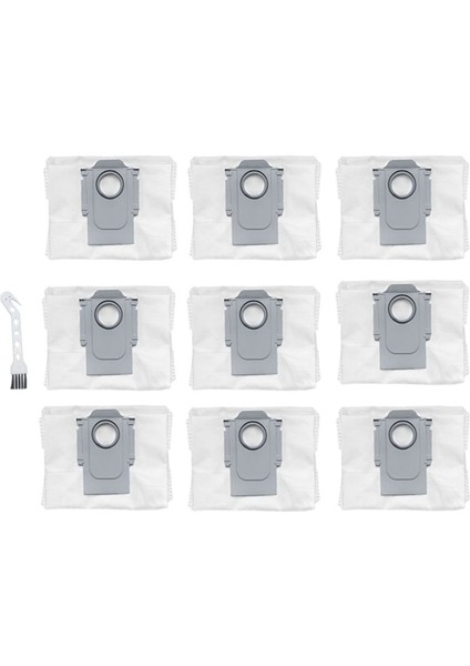 Yedek Parçalar Roborock Için Toz Torbaları Max Q5 G10S S7 Maxv G10S Pro T8 Ultra Vakum Temizleyici Aksesuarları (Yurt Dışından)