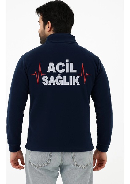 Acil Sağlık Unisex Polar Mont - Lacivert fiyatları