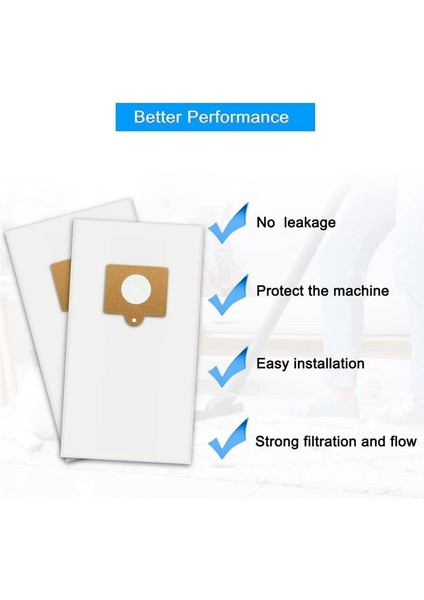 8pcs Kenmore Type C/q 5055 50557 50558 Için Vakum Torbaları Teneke Kutu Vakum Stil C Q Torbalar Vakum Süpürge Aksesuarları (Yurt Dışından) modelleri