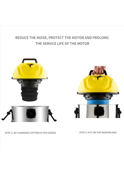 Karcher Mv1 Wd1 Wd2 Wd3 SE4001 Filtre Çantası Vakum Süpürge Parçaları Için 2x Tekstil Filtre Çantası (Yurt Dışından) fiyatları