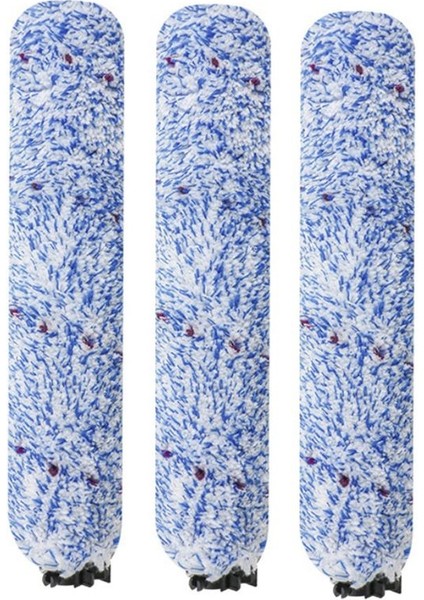 Speedfox Nano Nanopro Yıkama Zemin Makinesi Yedek Yedek Parçalar Için Haier D3 Için 3pcs Silindir Fırçası (Yurt Dışından)