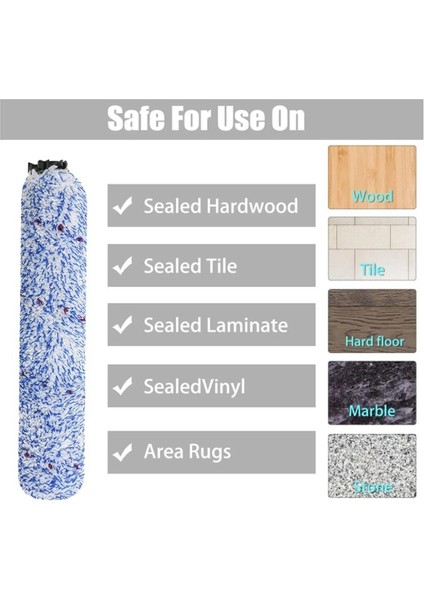 Speedfox Nano Nanopro Yıkama Zemin Makinesi Yedek Yedek Parçalar Için Haier D3 Için 3pcs Silindir Fırçası (Yurt Dışından) fiyatları