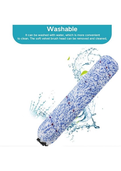 Speedfox Nano Nanopro Yıkama Zemin Makinesi Yedek Yedek Parçalar Için Haier D3 Için 3pcs Silindir Fırçası (Yurt Dışından) fırsatları