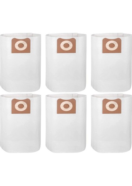 6pcs Rıdgıd VF3502 12-16 Galon Islak Kuru Vac Yüksek Verimliliği Vakum Çantası 23743 Toz Toplayıcı (Yurt Dışından)