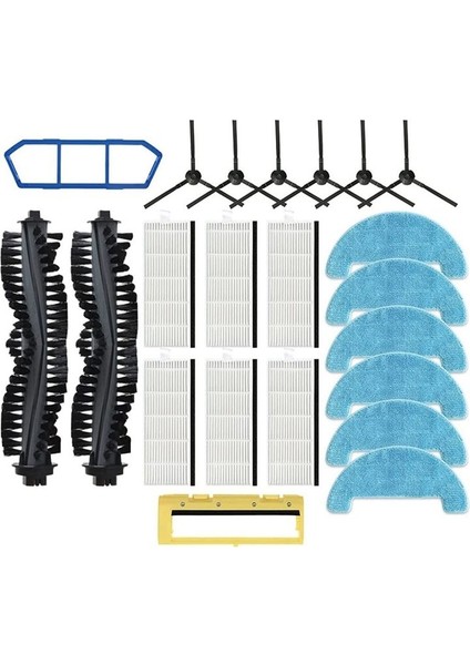 Ilıfe A4/A4S/A40/CEN550 Için Vakum Süpürge Ana Yan Fırça Hepa Filtresi (Yurt Dışından)