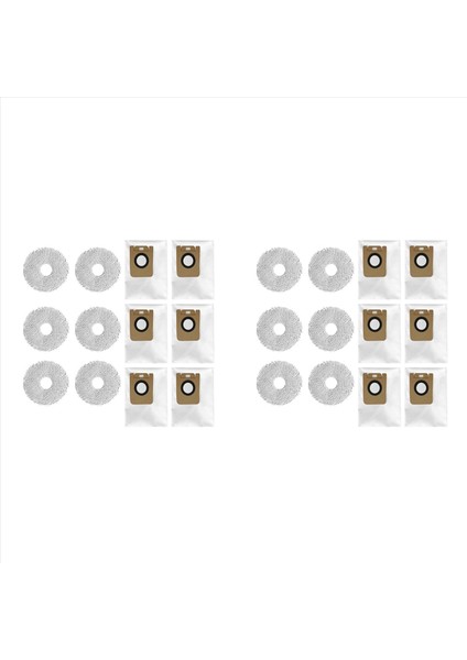 2x Yedek Toz Çantaları Xiaomi Dreame Bot L10S Ultra / S10 Pro Robot Vakum Süpürge Aksesuarları (Yurt Dışından)
