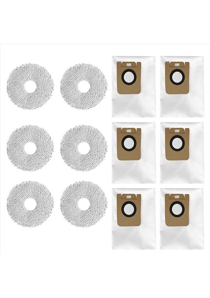 2x Yedek Toz Çantaları Xiaomi Dreame Bot L10S Ultra / S10 Pro Robot Vakum Süpürge Aksesuarları (Yurt Dışından) modelleri