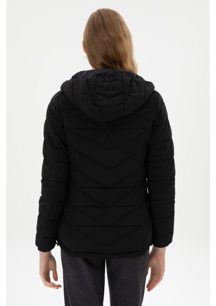 Kadın Siyah Mont 50312004-VR046 indirimleri