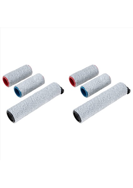 Roborock Dyad Islak ve Kuru Elektrikli Süpürge Yedek Parçaları Için 6x Yedek Silindir Seti (Yurt Dışından)