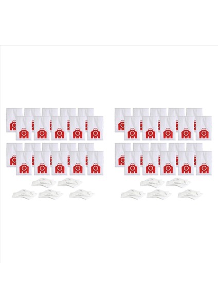 40 Pack Yedek Fjm 3D Verimlilik Miele S200 S300 S600 S4 S6 Compact C2 C1 Serie Tanist (Yurt Dışından)