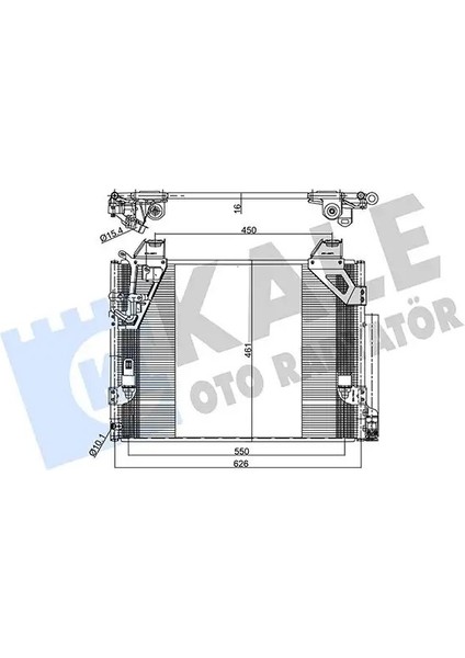 357765 Klima Radyatoru 884600K010 884600K050