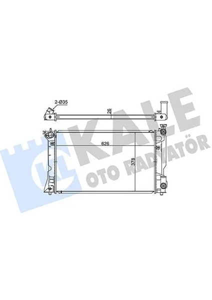 348650 Motor Radyatoru 164000H110