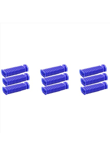 9 Pack Davul Emme Dyson V6 V6 V7 V8 V10 V11 Vakum Süpürge Yedek Parçaları Için Mavi Hortum Bağlantıları (Yurt Dışından)