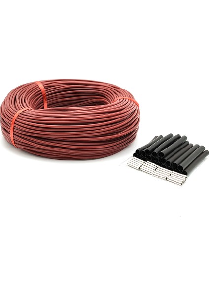 Yerden Isıtma Kablosu Merallı R12K 33ω/m Karbon Silikon Yalıtım 100 M