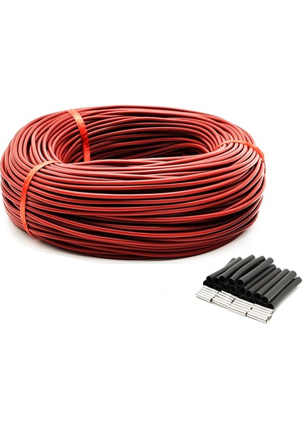 Yerden Isıtma Kablosu Merallı R12K 33ω/m Karbon Silikon Yalıtım 100 M modelleri