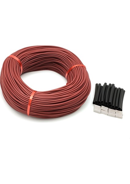 Yerden Isıtma Kablosu Merallı R12K 33ω/m Karbon Silikon Yalıtım 100 M fırsatları