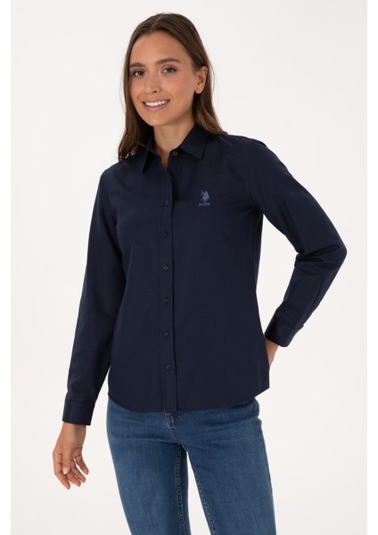 Kadın Lacivert Gömlek Basic 50307990-VR033 modelleri