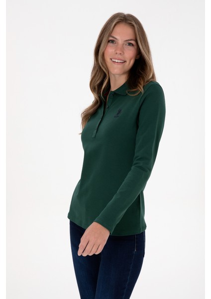 Kadın Koyu Yeşil Sweatshirt 50307755-VR079 modelleri