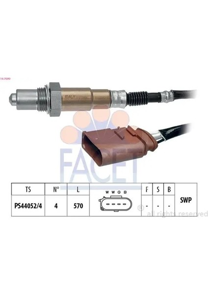 107090 Oksijen Sensoru 036906262F