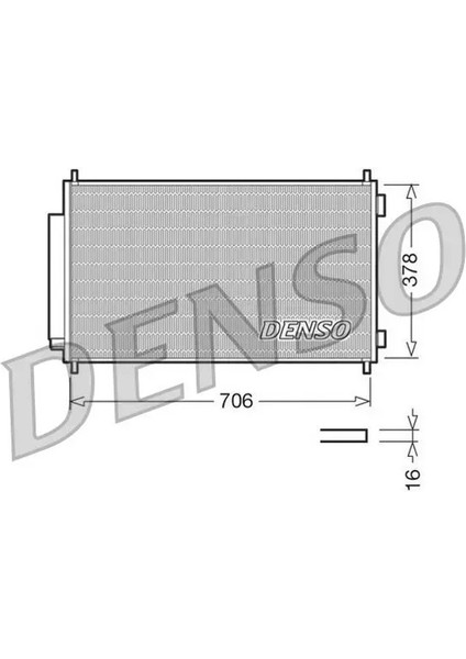 DCN40002 Klima Radyatoru 80110SWAA01 80110SWWG01 80110SWWG02