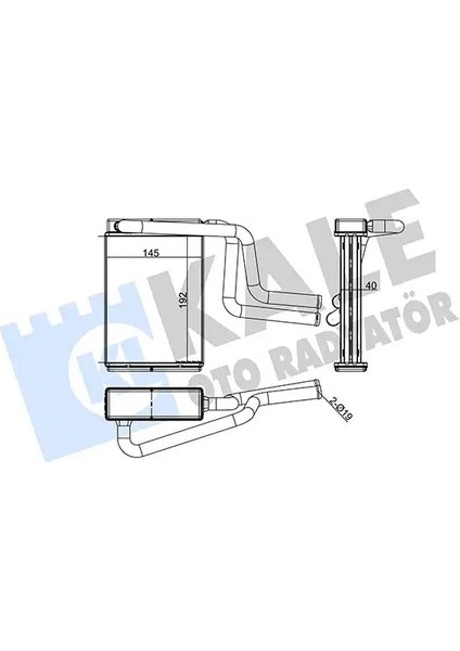347130 Kalorifer Petegi 1114283 1S7H18476AA 3016497